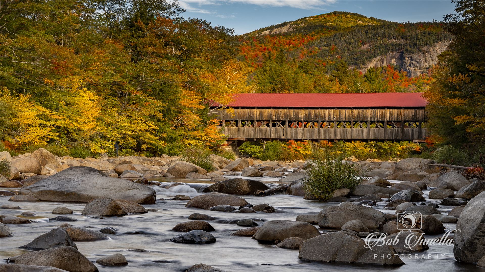 Albany Covered Bridge Over the Swift River, Albany, NH -  by Buckmaster