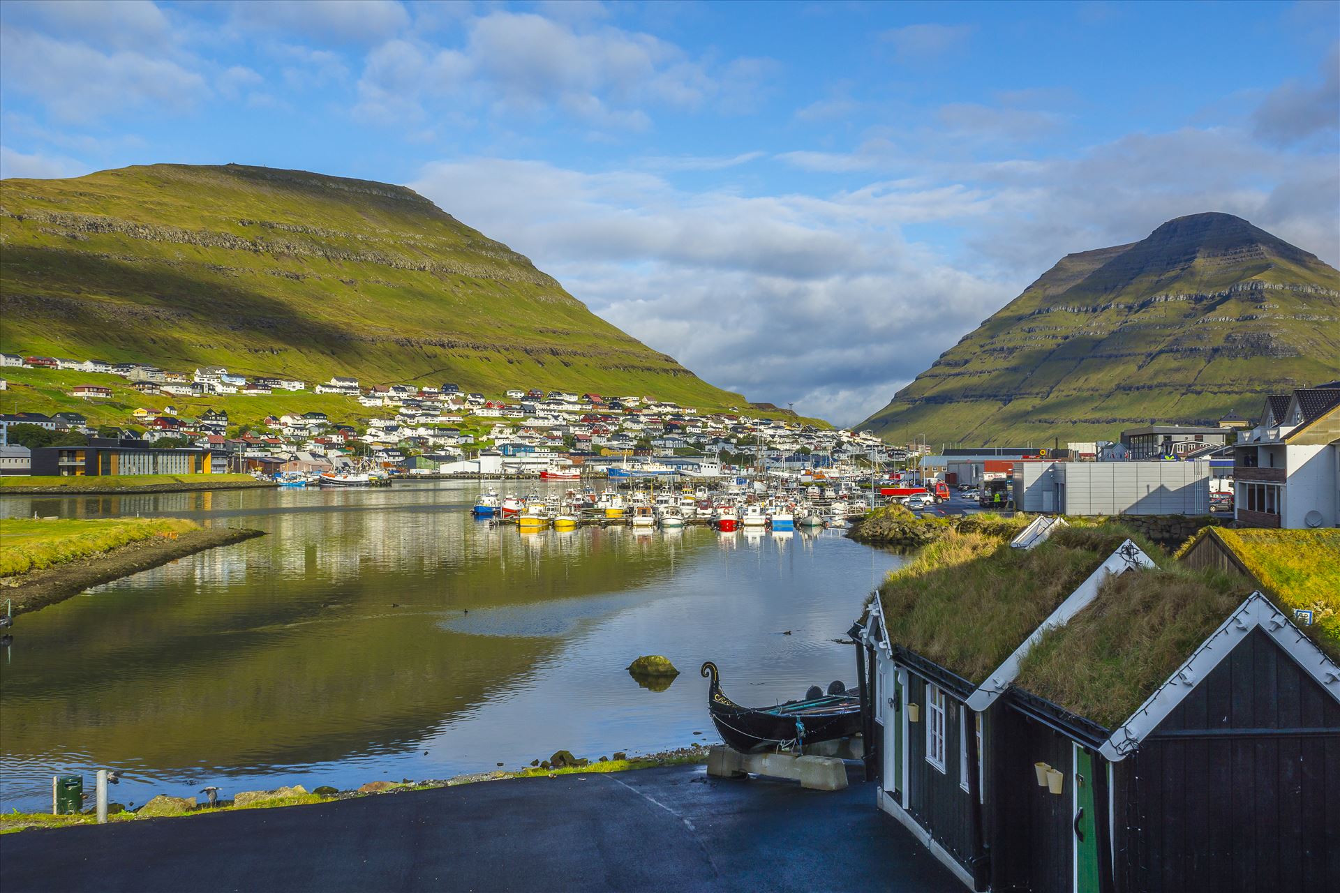 Klaksvik Harbor, Faroe Islands - Klaksvik Harbor by Buckmaster