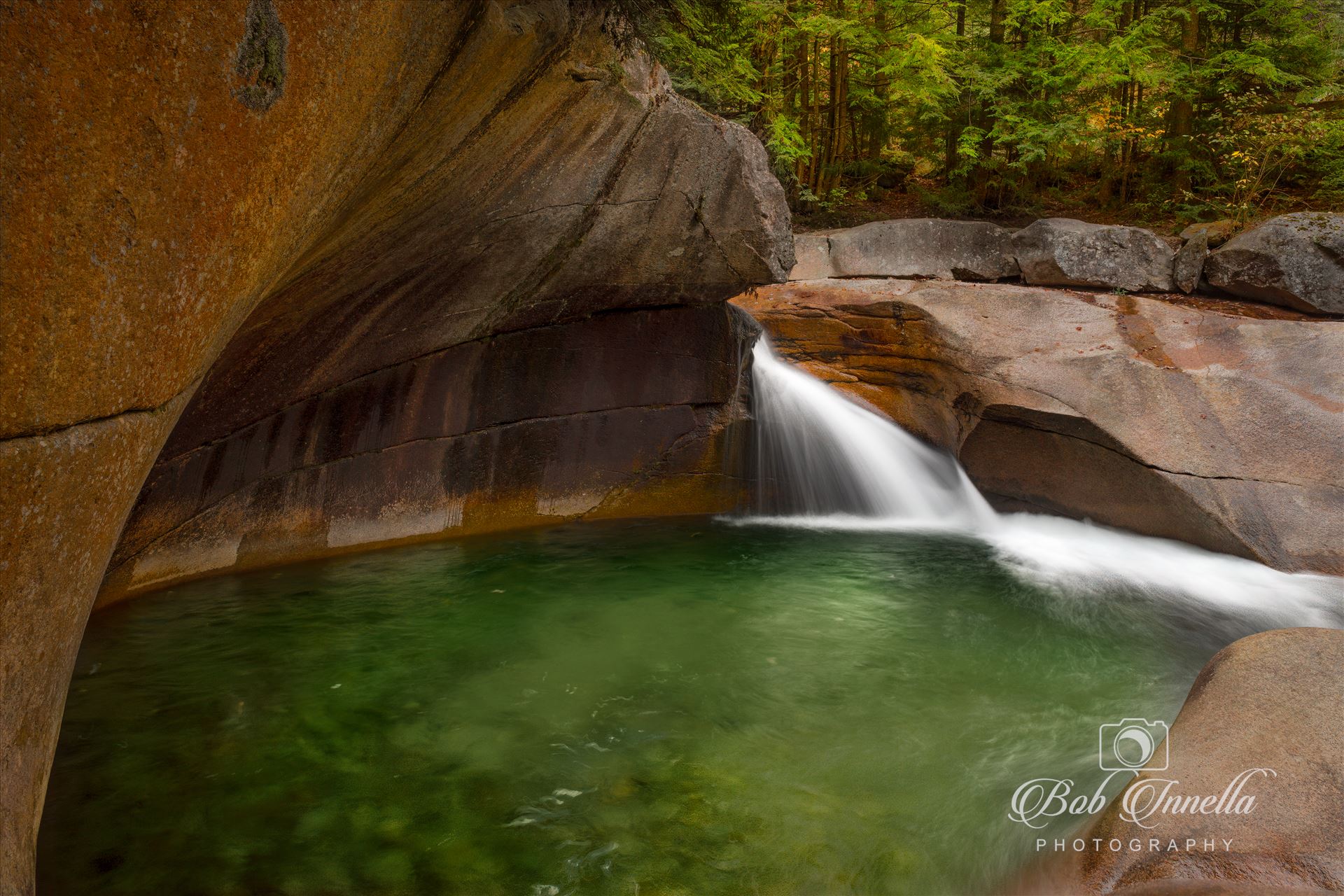 Basin Falls, Franconia, NH -  by Buckmaster