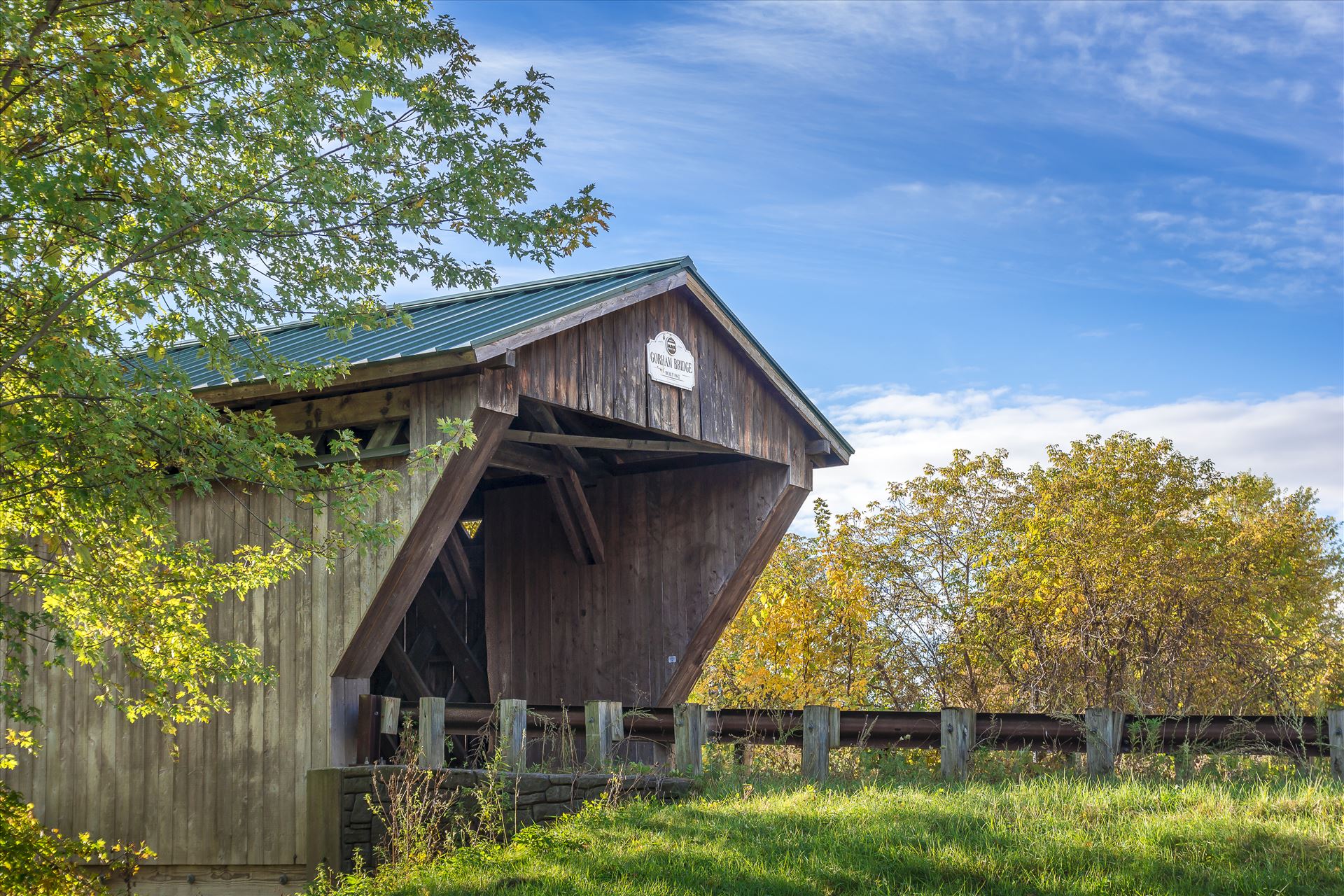 Gorham Covered Bridge - Proctor, Vermont October 2015 by Buckmaster