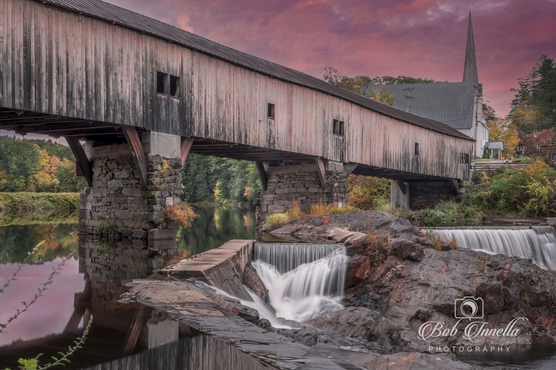 Bath_Haverhill Covered Bridge in New Hampshire -  by Buckmaster