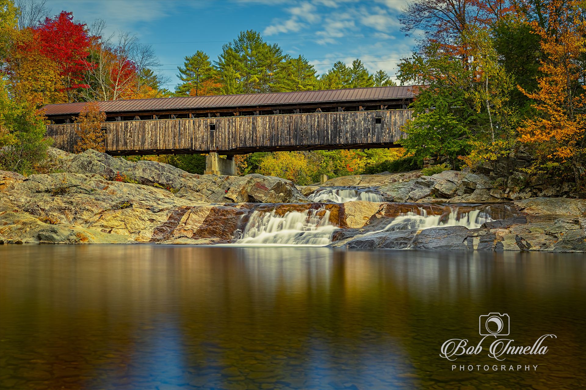 SwiftWater Covered Bridge, Bath, NH -  by Buckmaster