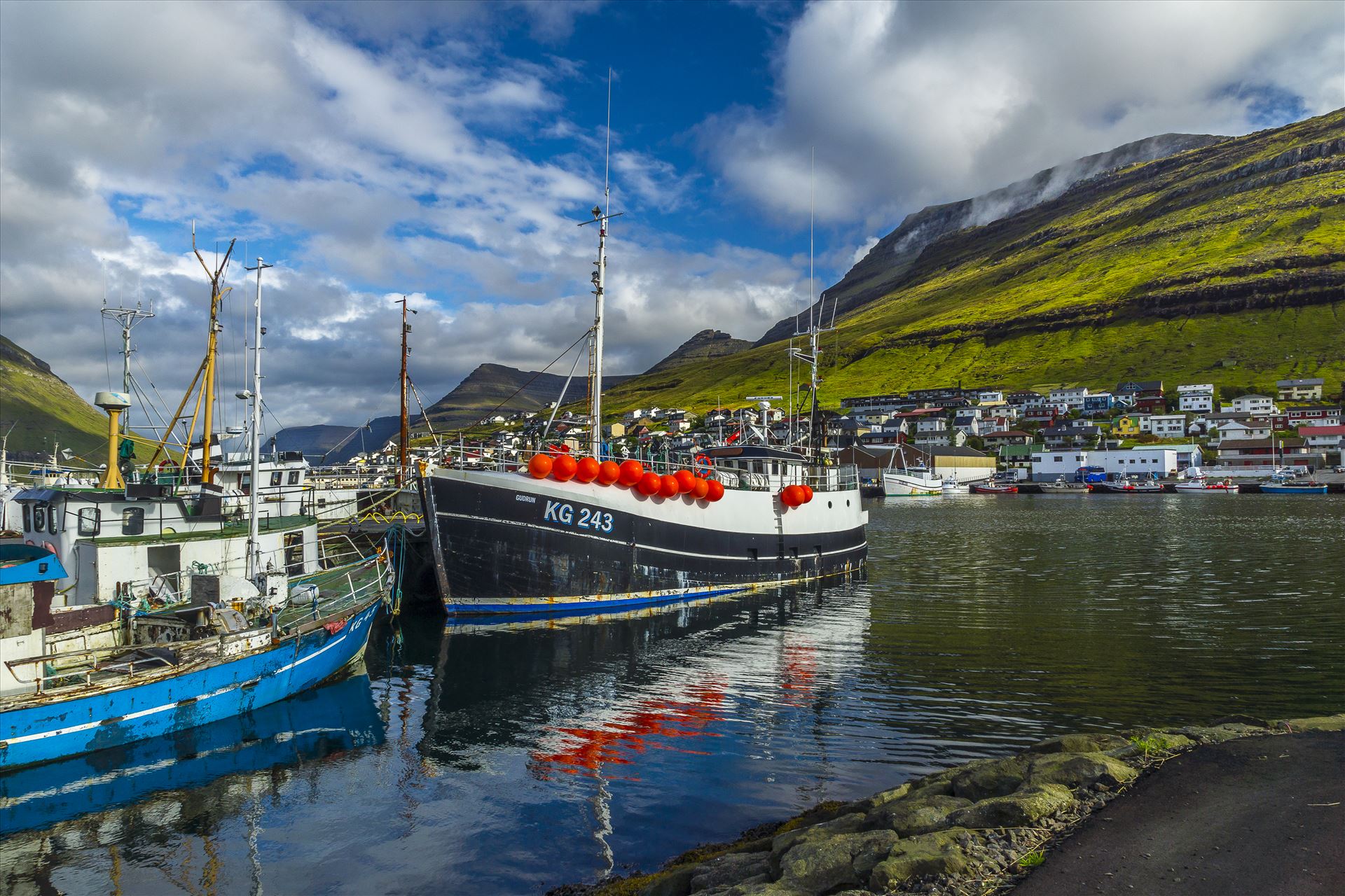 Klaksvik Harbor, Faroe Islands - Klaksvik Harbor by Buckmaster